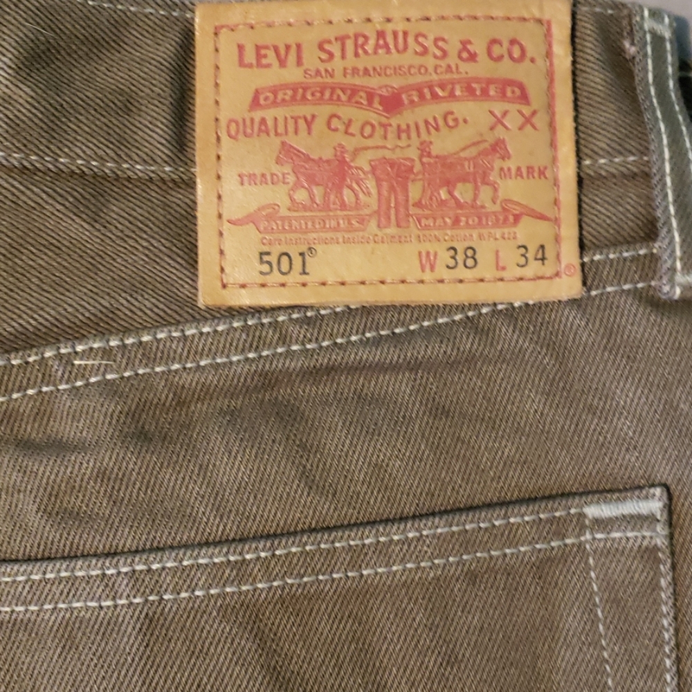 Levi's 38x34 501 jeans